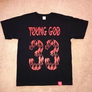 Young God 33 T-Shirt Custom Tee